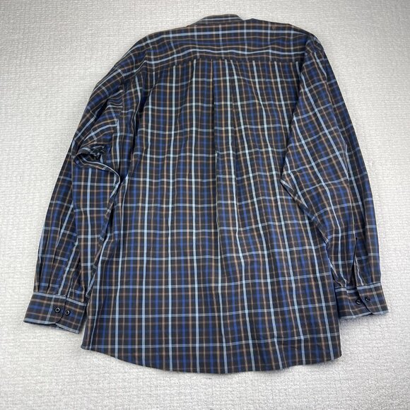 Lot of x2 Forsyth of Canada Dress Shirts Wrinkle Free Lined / Plaid Men Sz 2XL - Picture 12 of 16